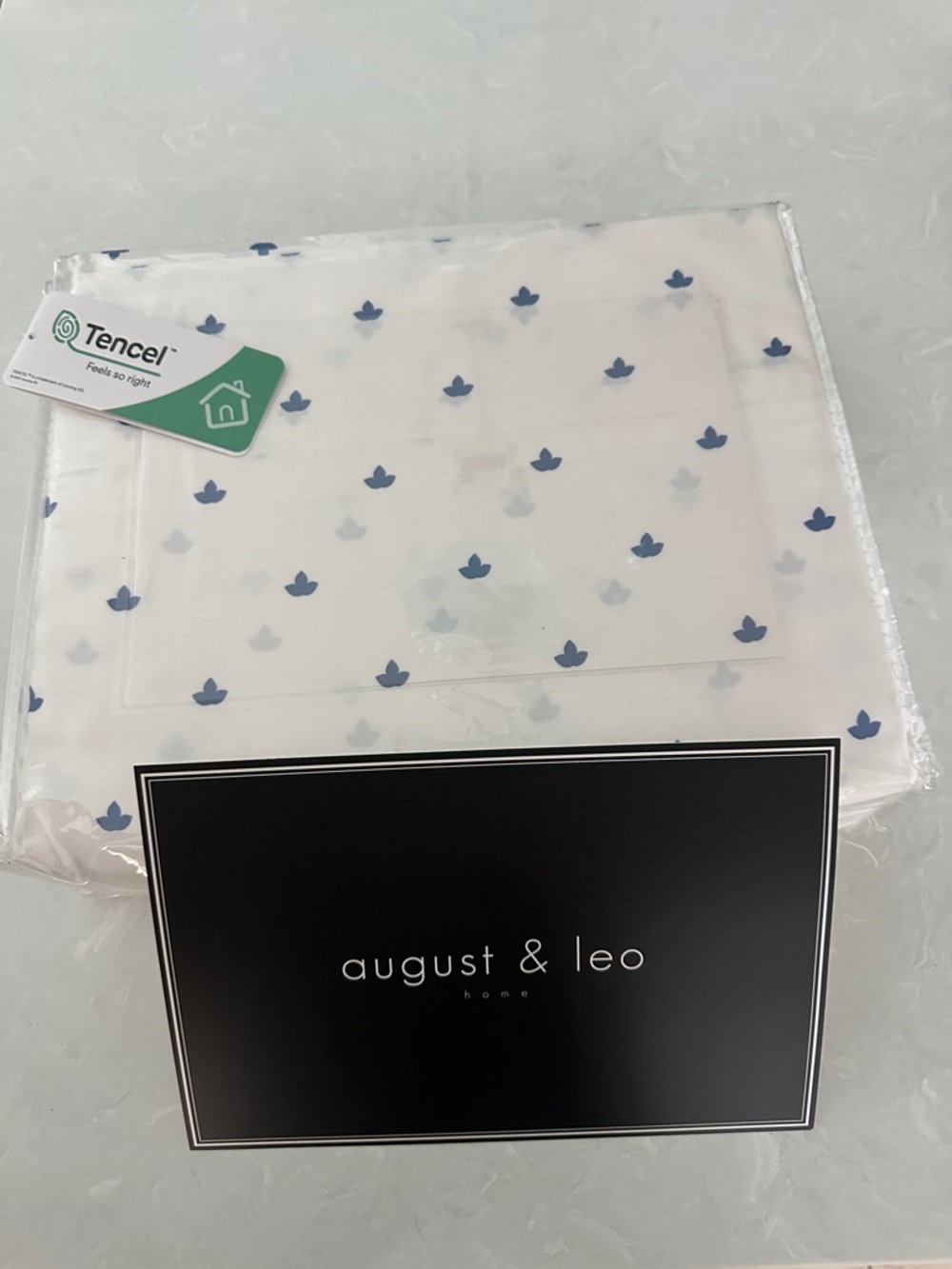 New August & Leo Flower 400TC Modal Flat/Top Sheet ONLY!! Queen 90x102